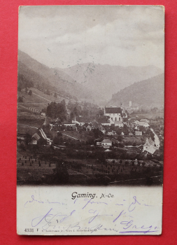 AK Gaming / 1903 / Strassen / Niederösterreich